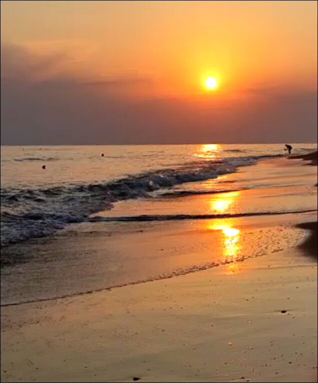 Закат на море - Надежда Закат на море - Надежда