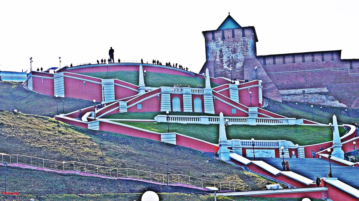 Чкаловская лестница - Лариса Чкаловская лестница - Лариса