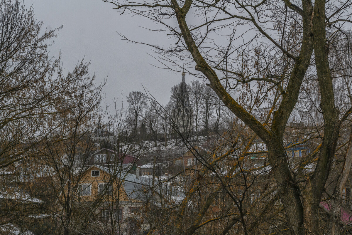 В Вязниках пасмурным днем - Сергей Цветков В Вязниках пасмурным днем - Сергей Цветков