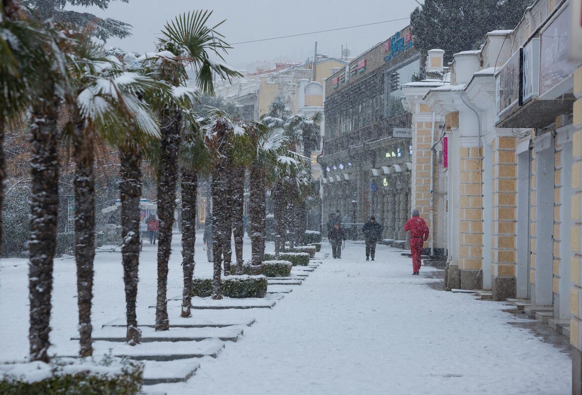Снег в Ялте - Сергей Титов Снег в Ялте - Сергей Титов