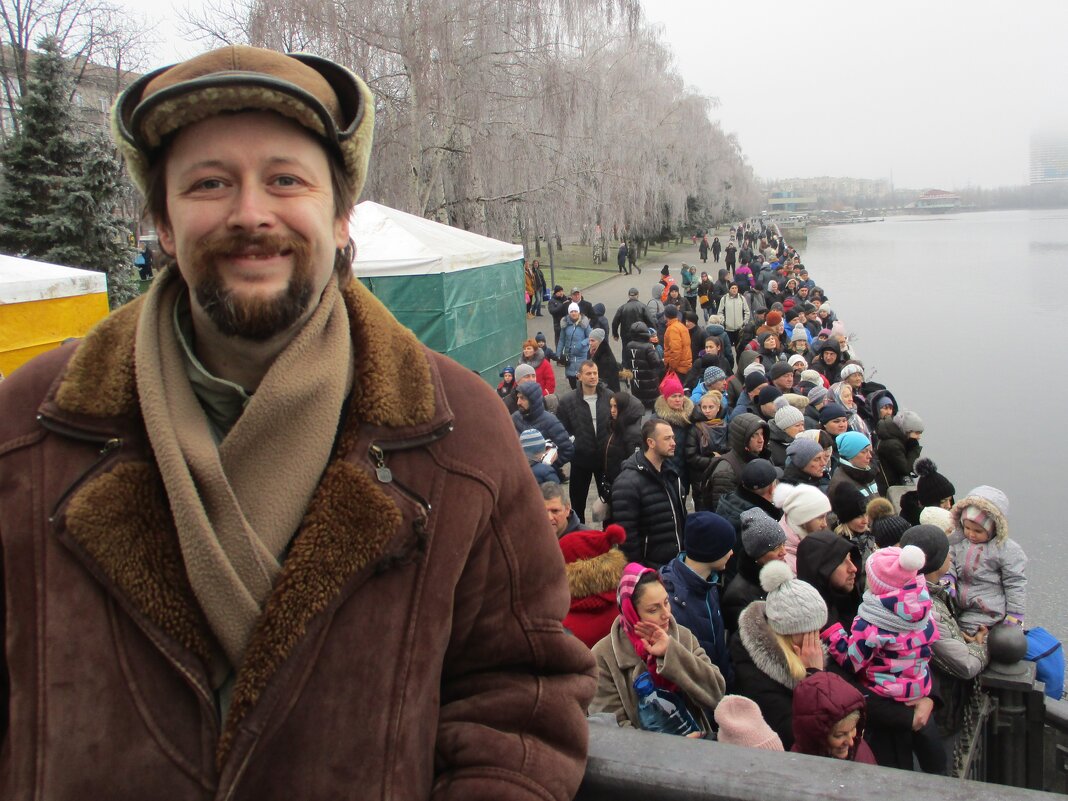 Рождество. Обновление  на берегу Днепра. Благость .Радость. - Alex Aro Aro Алексей Арошенко