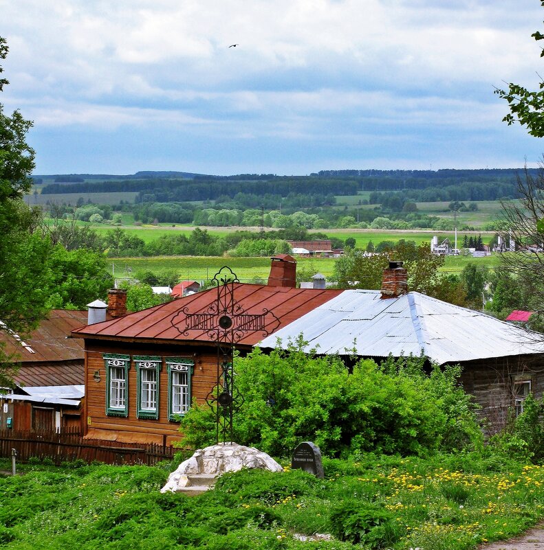 Вид на пригороды Зарайска - Евгений Кочуров