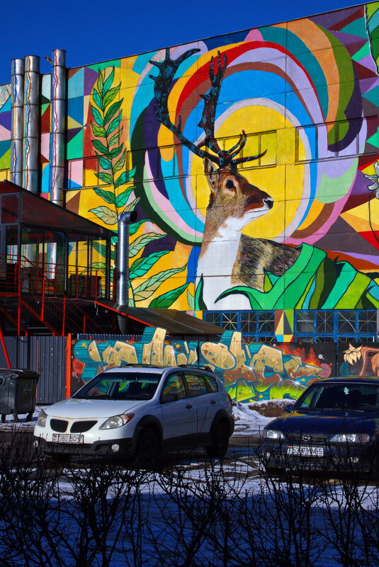 Уличный олень - M Marikfoto