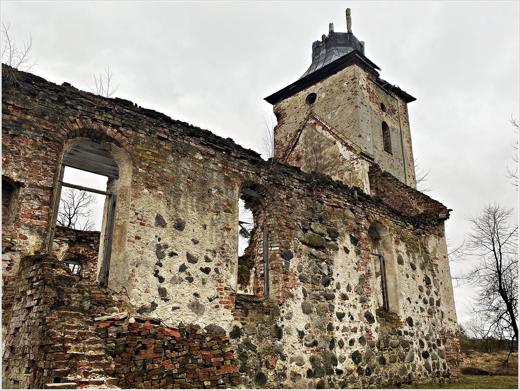 Руины лютеранской кирхи. - Валерия Комова Руины лютеранской кирхи. - Валерия Комова