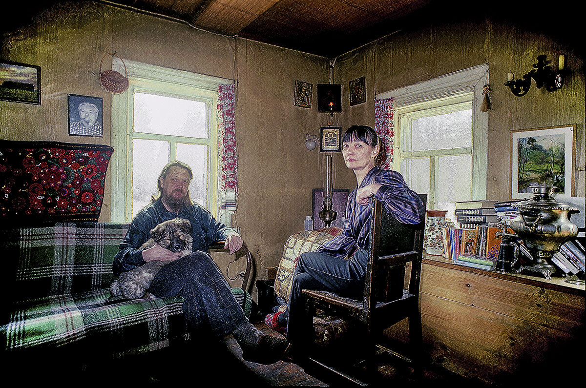 Рязанская область, Спас-Клепиковский район. Жители Жуковских выселок. - Игорь Олегович Кравченко Рязанская область, Спас-Клепиковский район. Жители Жуковских выселок. - Игорь Олегович Кравченко