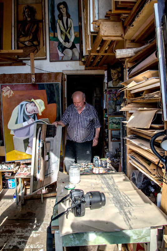 Из серии" Художник и его картины"3 - Тамара Цилиакус