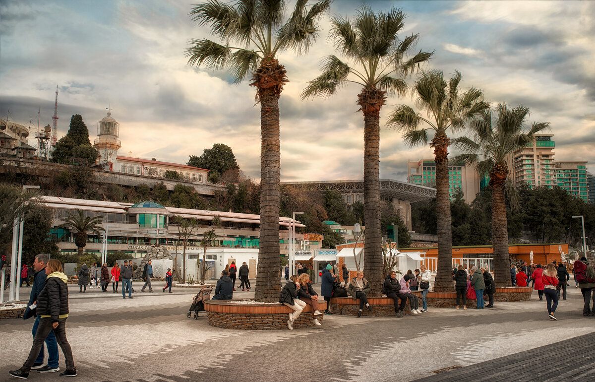 Набережная Сочи.. - Лилия .