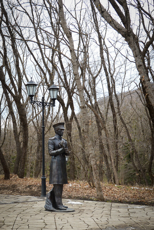 Пятигорск. Эмануелевский парк. Нечаянные встречи. - Александр Беляков Пятигорск. Эмануелевский парк. Нечаянные встречи. - Александр Беляков