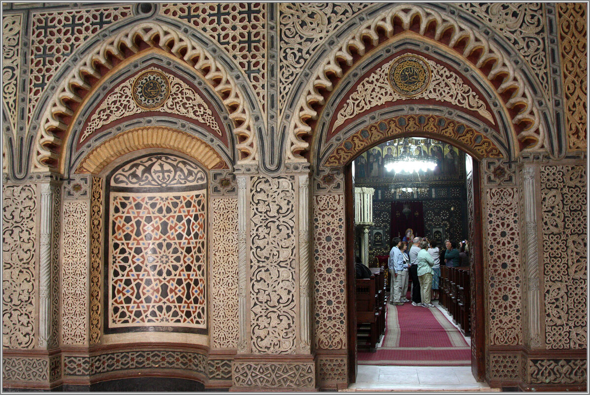 Галерея Коптской Висячей церкви - Анна Скляренко Галерея Коптской Висячей церкви - Анна Скляренко