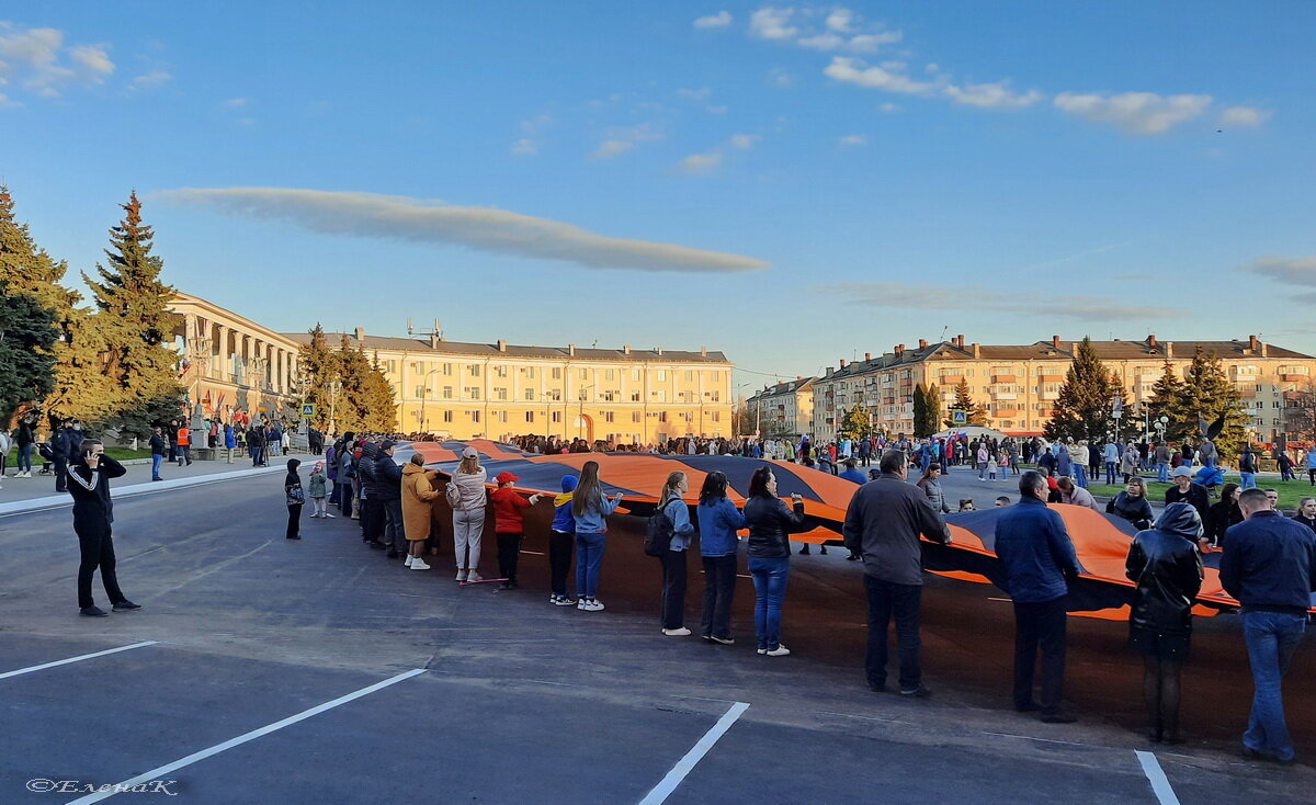 Георгиевская лента в моём городе - Елена Кирьянова