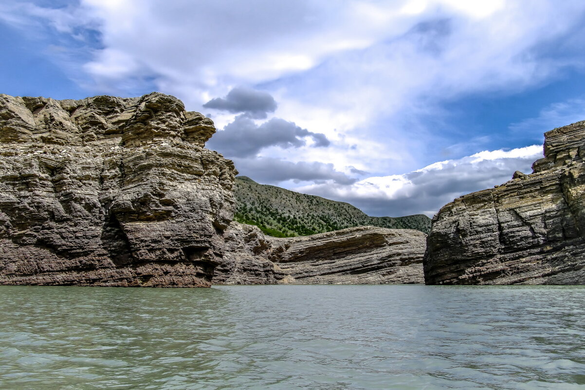 Красивое небо над Чиркейским водохранилищем - Георгий А