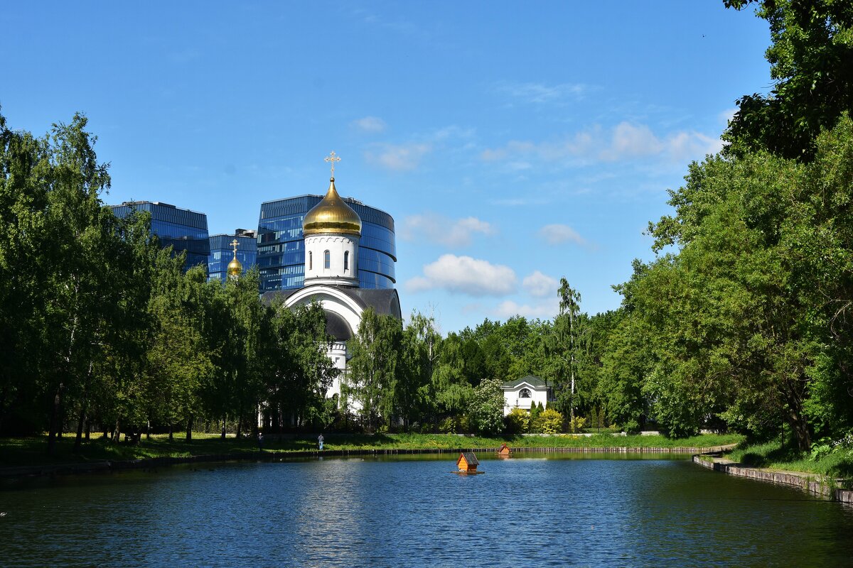 Храм преподобной Евфросинии, великой княгини Московской, Патриаршее Подворье в Котловке. - Наташа *****