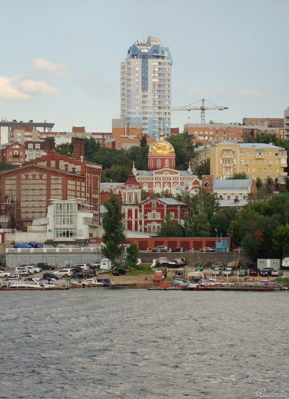 Вид с Волги-купол ц.Иконы Иверской - Raduzka (Надежда Веркина) Вид с Волги-купол ц.Иконы Иверской - Raduzka (Надежда Веркина)