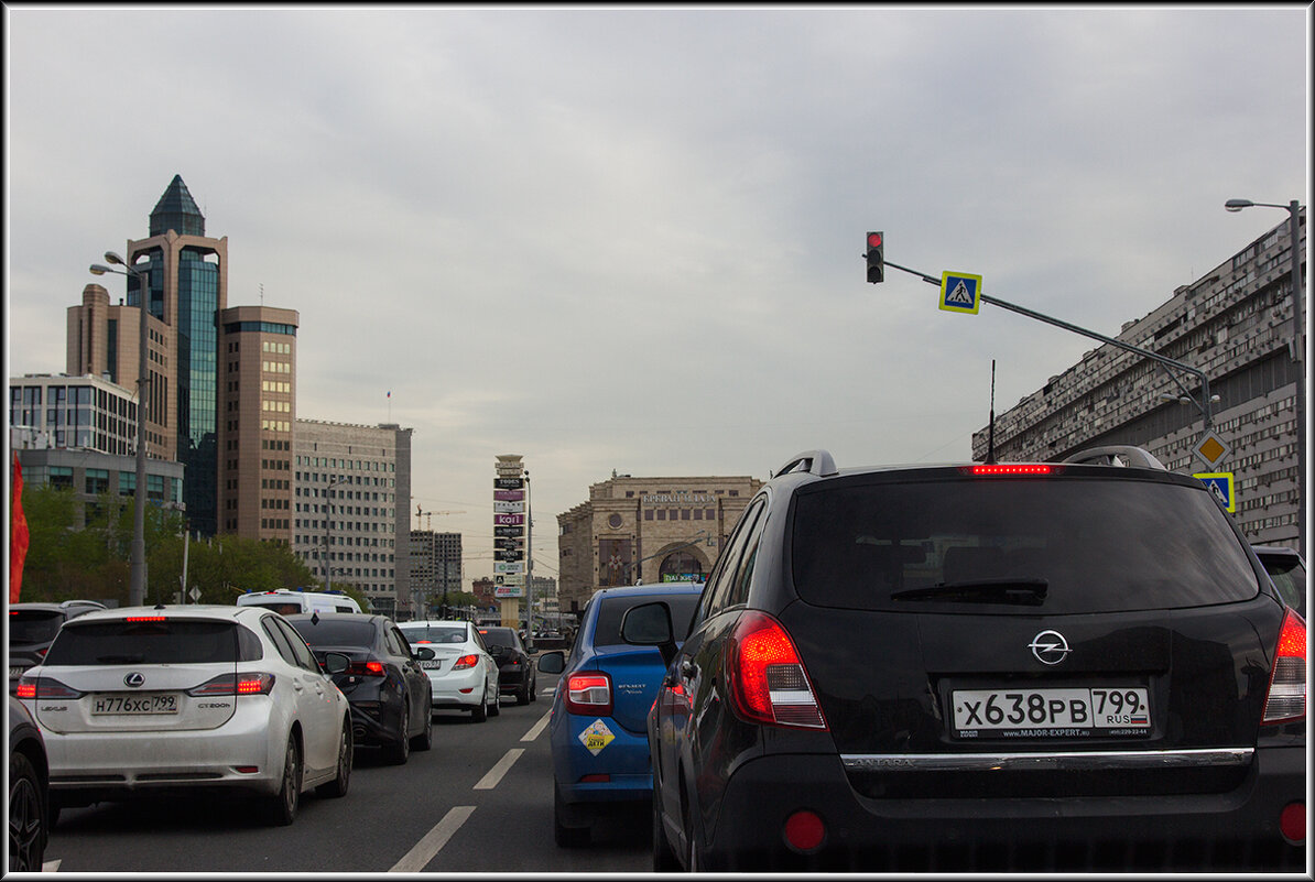 Москва глазами автокурьера - Михаил Розенберг