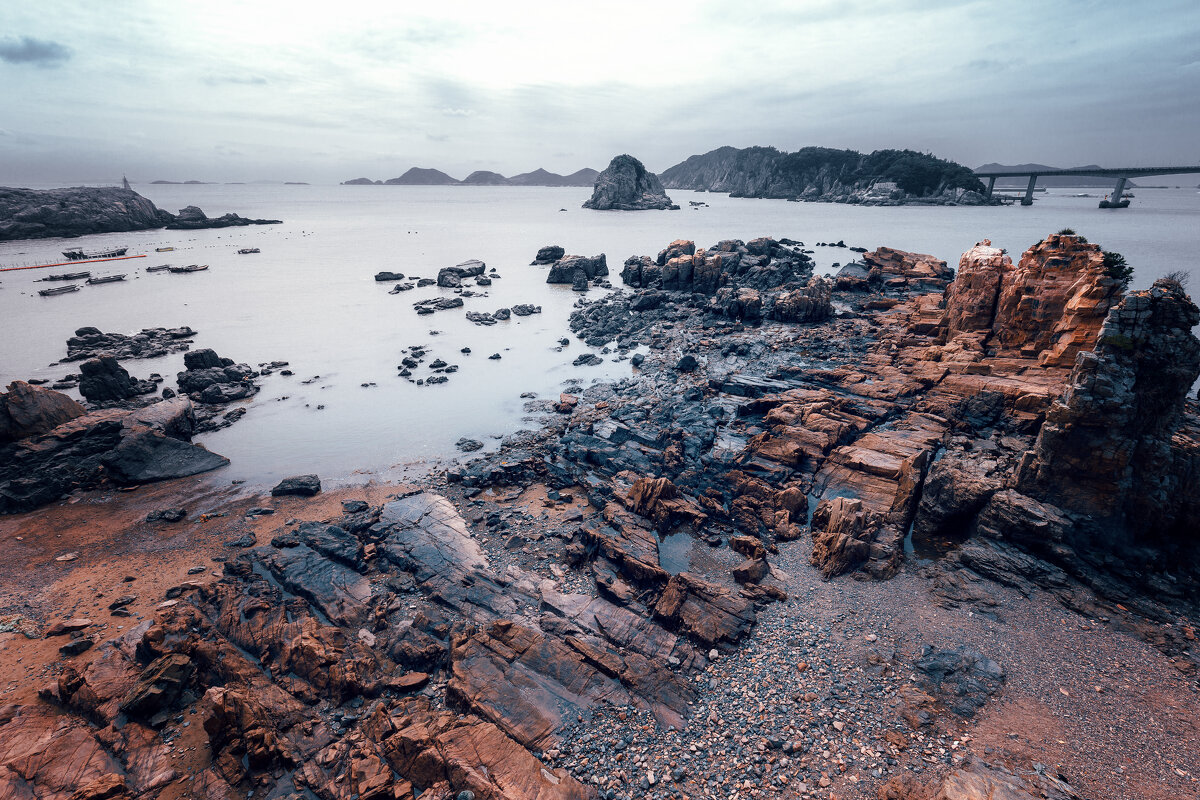 Пляж в Венчжоу, Китай - Дмитрий Пляж в Венчжоу, Китай - Дмитрий