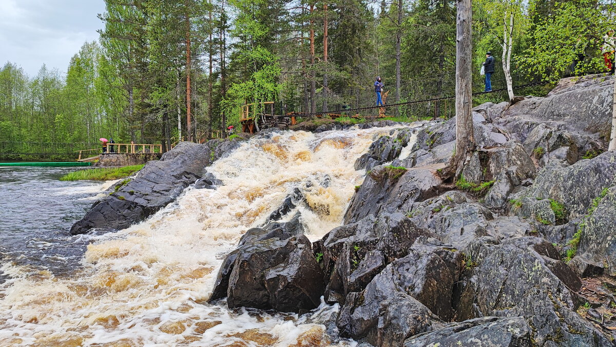 Водопады Ахинкоски - Александр Сивкин