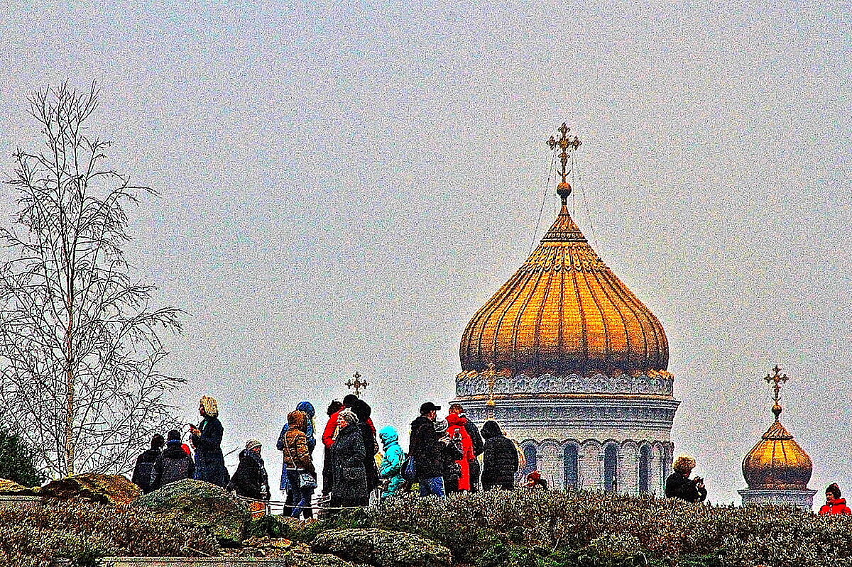 Гляжу в оба  Храм Христа Спасителя - олег свирский 