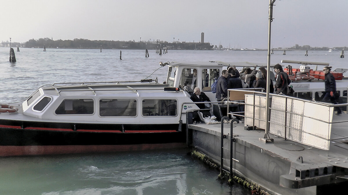 Isolo Lido di Venezia. Vaporetto. - Игорь Олегович Кравченко