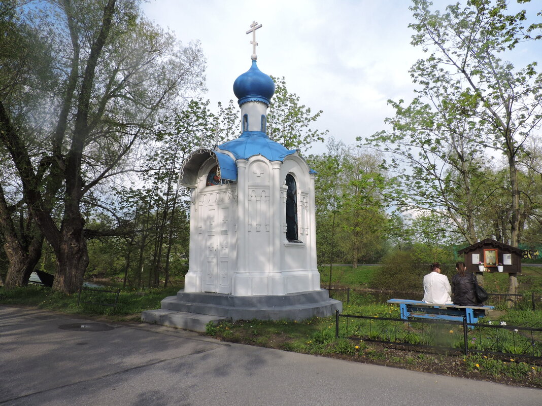 Часовня в Стрельне на берегу Портового канала. - Мария Васильева