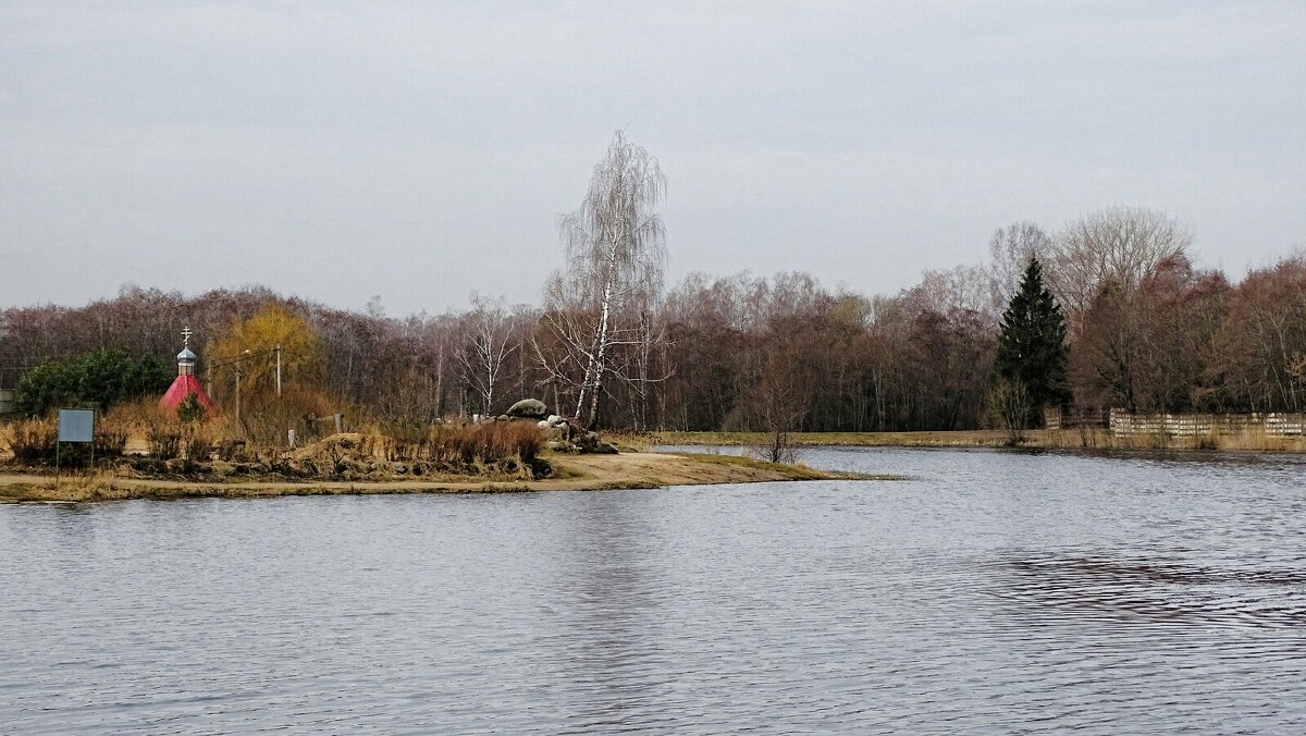 В пасмурный апрельский день (репортаж из поездок по области). - Милешкин Владимир Алексеевич 