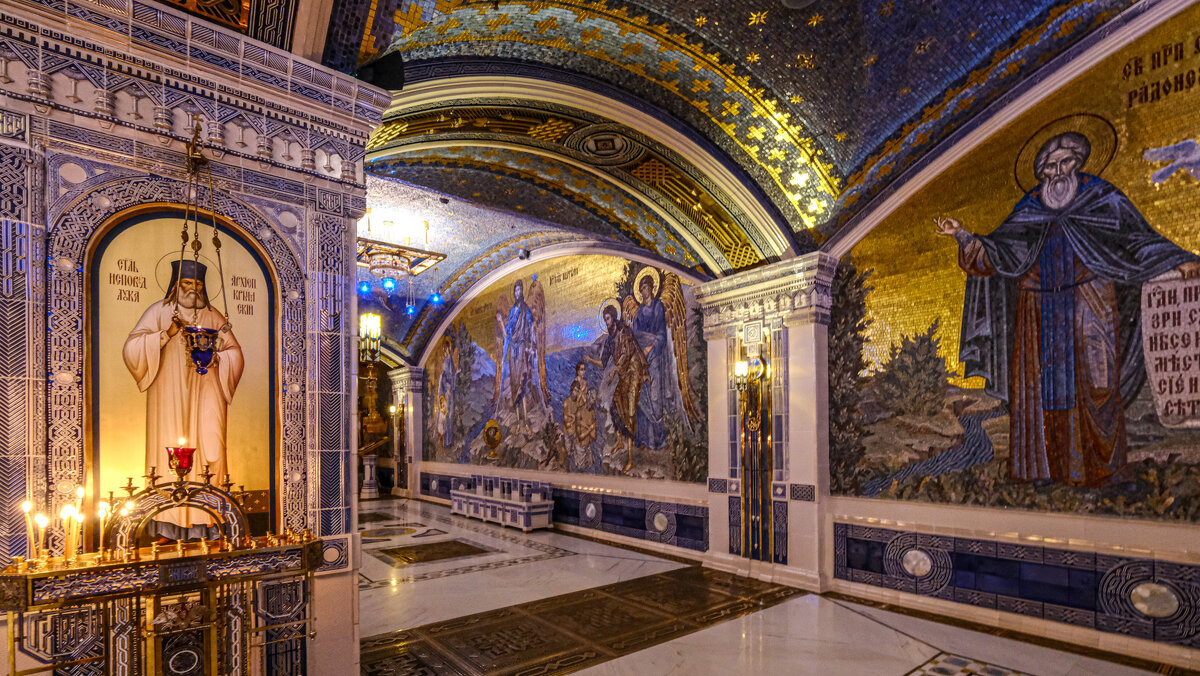 Мозаики храме Вооруженных Сил - Георгий А Мозаики храме Вооруженных Сил - Георгий А