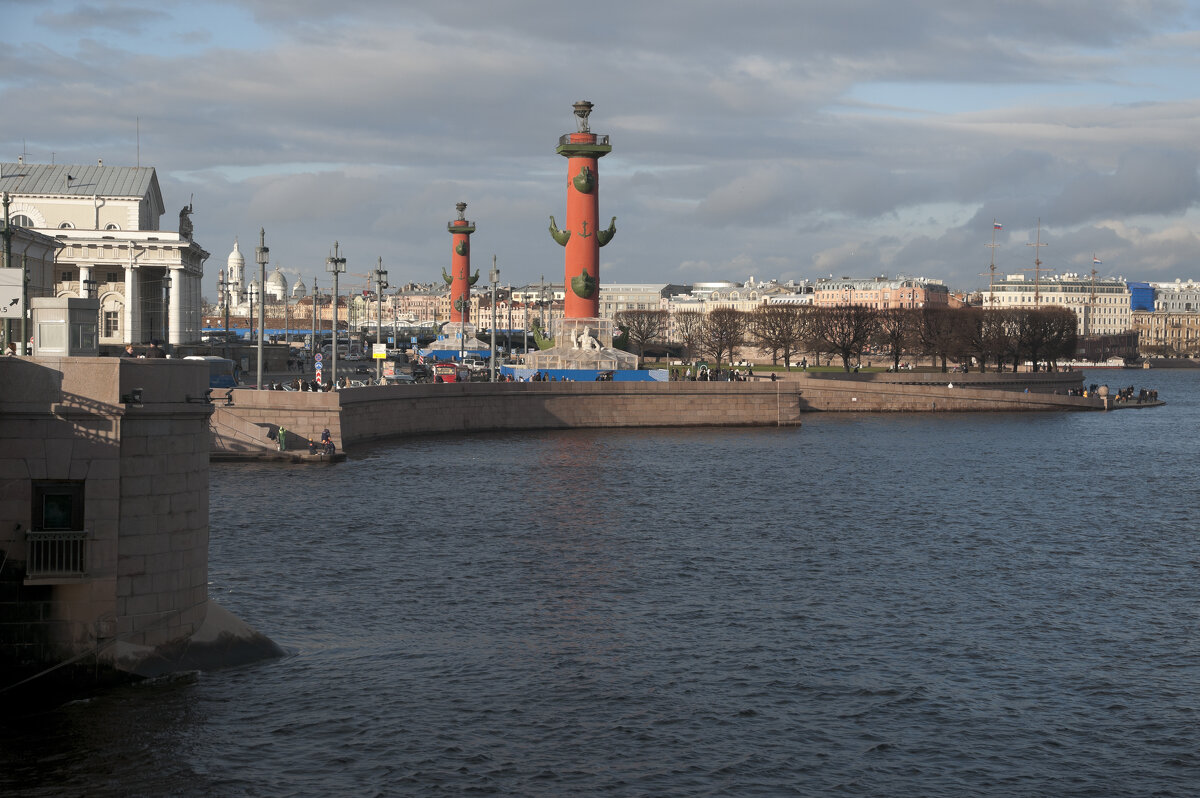 нева, Санкт-Петербург, Стрелка Васильевского острова. - Михаил Колесов