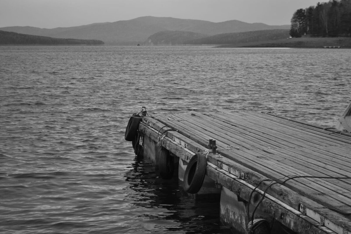 Причал. Красноярское море. - Алексей Ильичёв