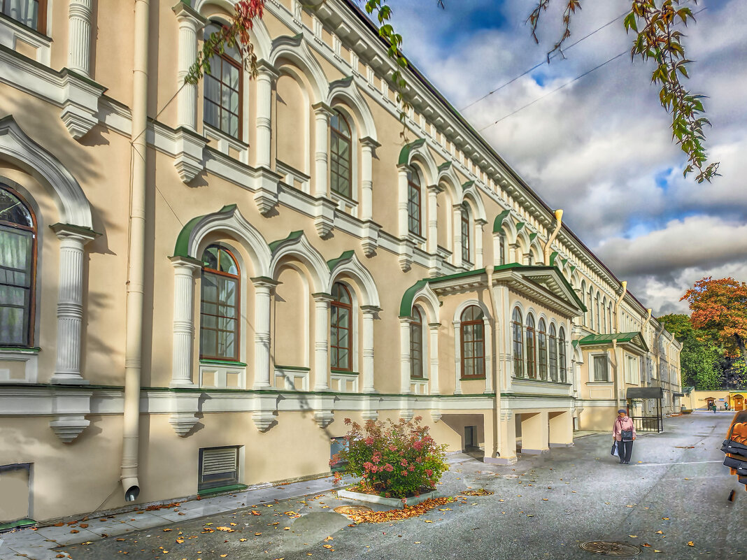 СПБ. Южный корпус Воскресенского Новодевичьего монастыря - Стальбаум Юрий СПБ. Южный корпус Воскресенского Новодевичьего монастыря - Стальбаум Юрий