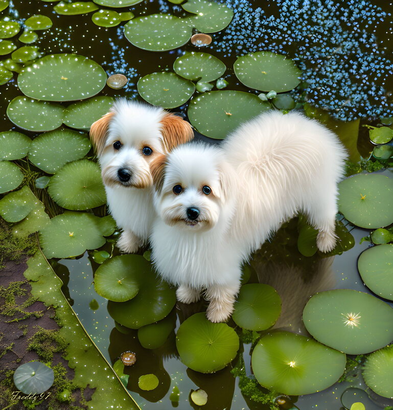 Клёпочка с подружкой - Freddy 97