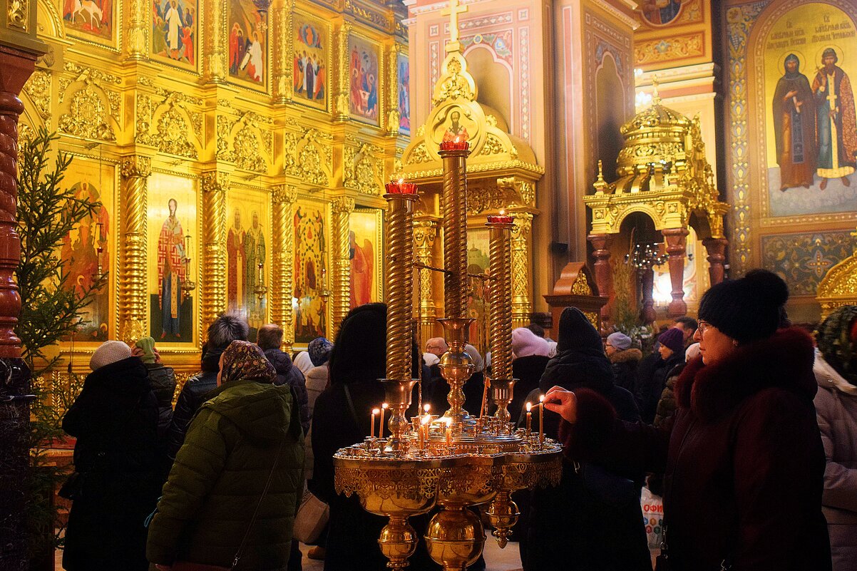 Праздник – Богоявление в Преображенском соборе. - Татьяна Помогалова