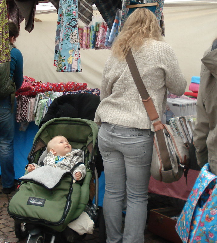 Stoffmarkt Holland in Dortmund. - Eleonora Mrz