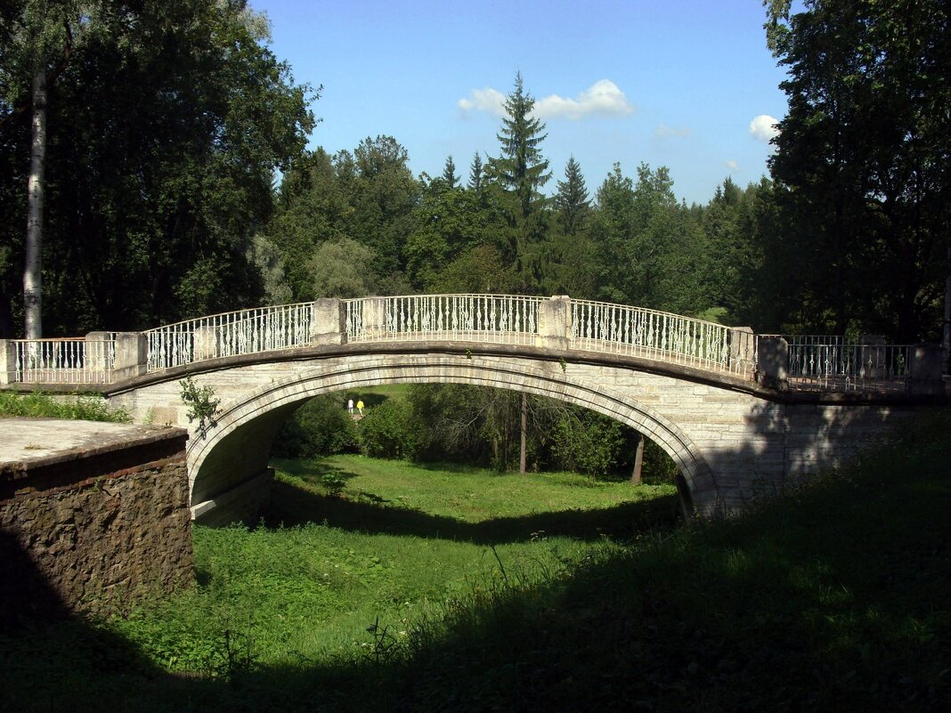 Мост над оврагом. Павловский парк. - Ирина *** Мост над оврагом. Павловский парк. - Ирина ***