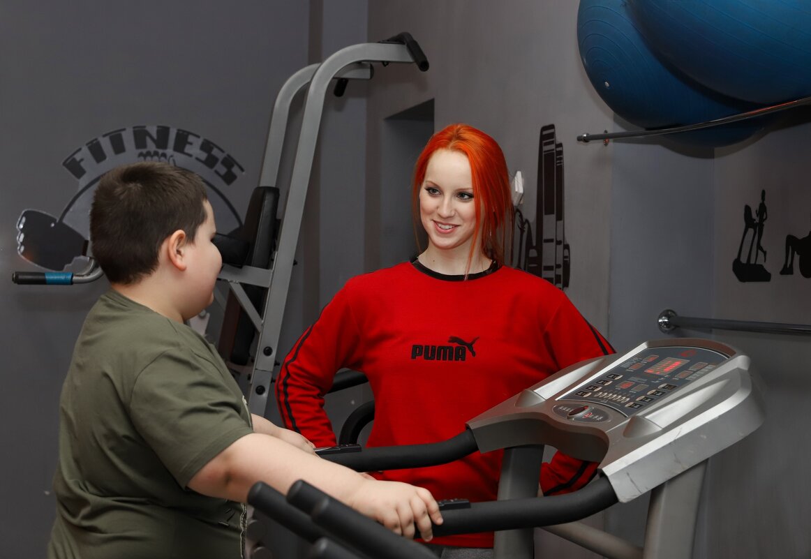 На тренировке - Овсечук Мария 