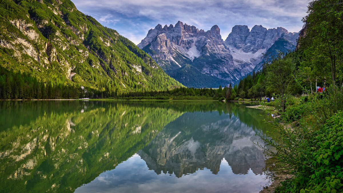 Озеро Ландро (Lago di Landro)... - Dmitriy Dikikh