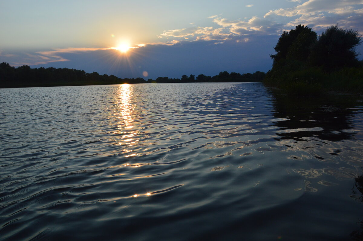 Дорожка  на воде. - Виктор 