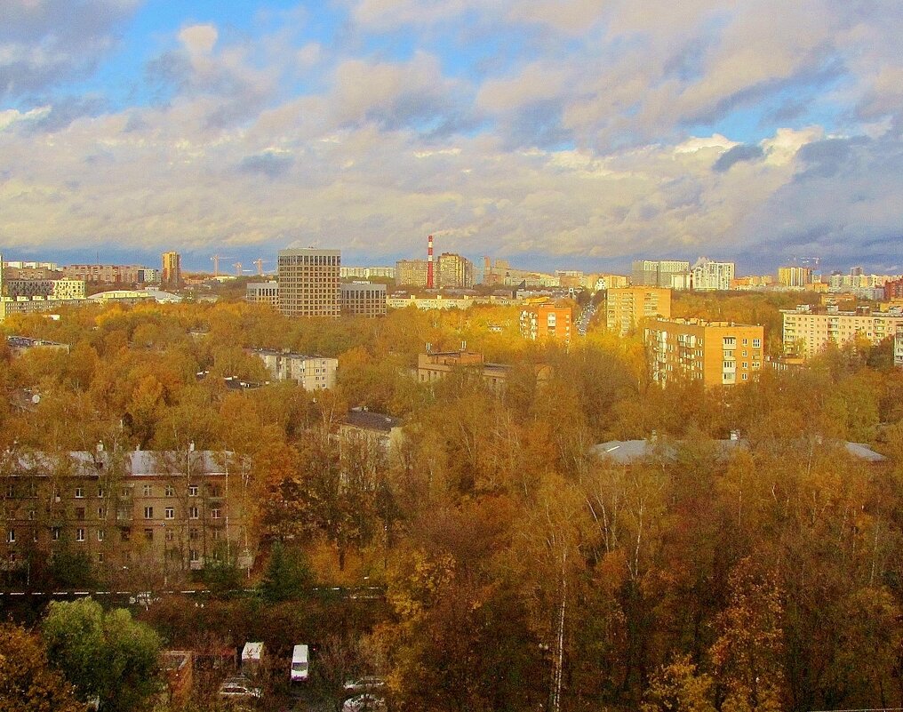 ..  городской осенний пейзаж.. - galalog galalog