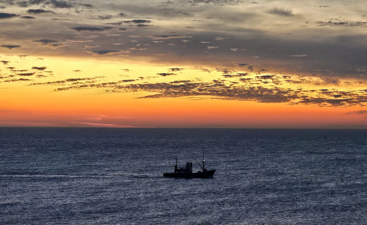 Закат над Черным морем. - Светлана 13.06.