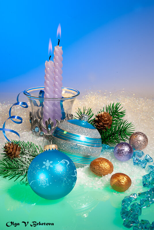 Новогодняя открытка - Ольга Бекетова Новогодняя открытка - Ольга Бекетова