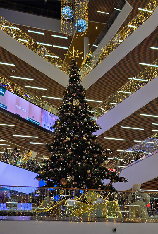 Елка в Галерее (это у нас типа универмага, так называется) - Наталья (D.Nat@lia)