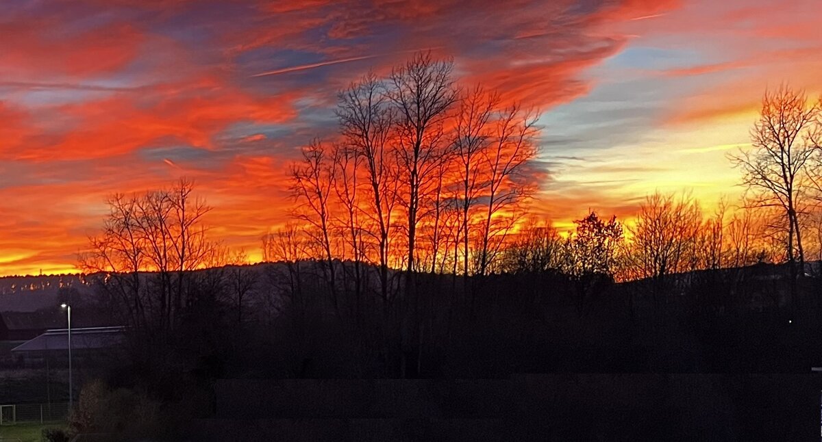 Захватывающий закат / Bilder Roter Sonnenuntergang. Мир Природы "Natural World" - "The Natural World" Александер