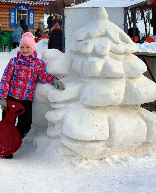 Вот такая ёлка снежная. - nadyasilyuk Вознюк Вот такая ёлка снежная. - nadyasilyuk Вознюк