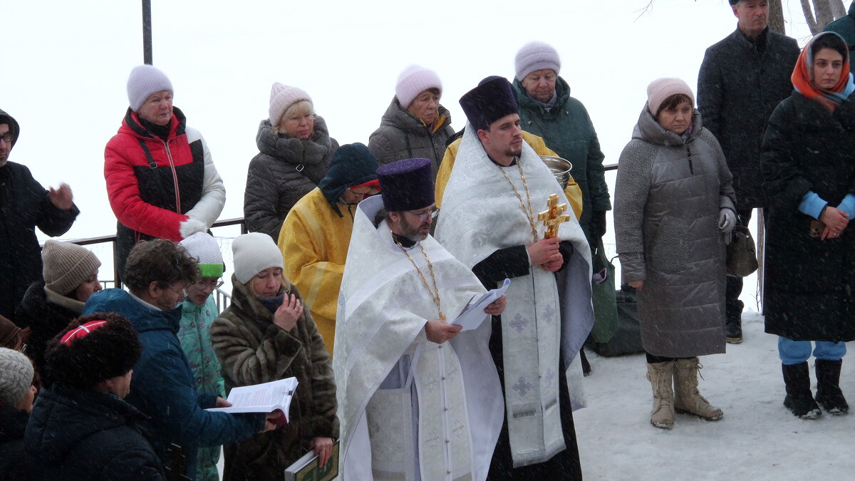 В Крещенский Сочельник состоялся чин освящения воды - Вик Токарев