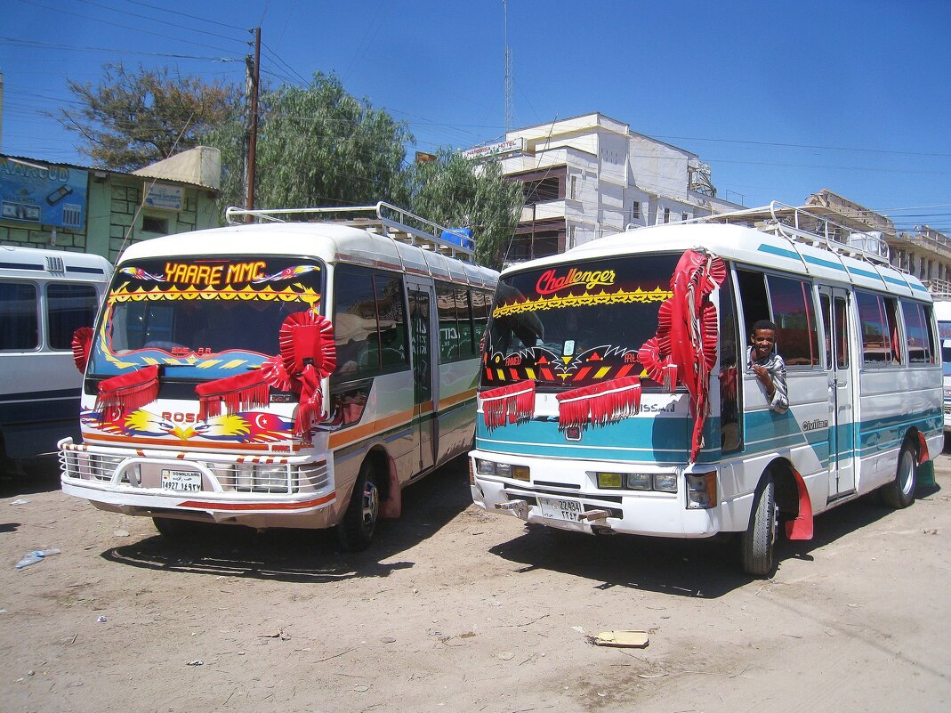 Живописные сомалилендские автобусы. - unix (Илья Утропов) Живописные сомалилендские автобусы. - unix (Илья Утропов)