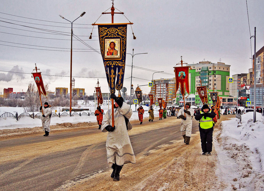 Крестный ход в Нефтеюганске! - Владимир 