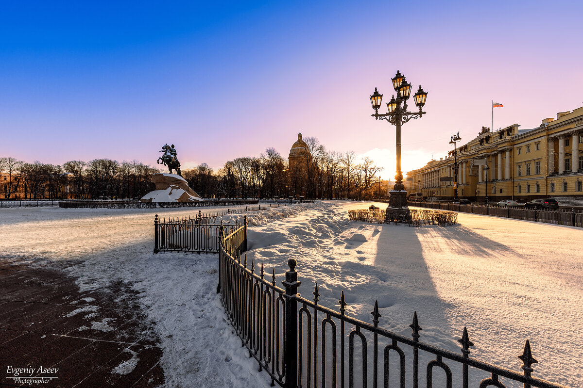 Морозным утром на Сенатской - Евгений 