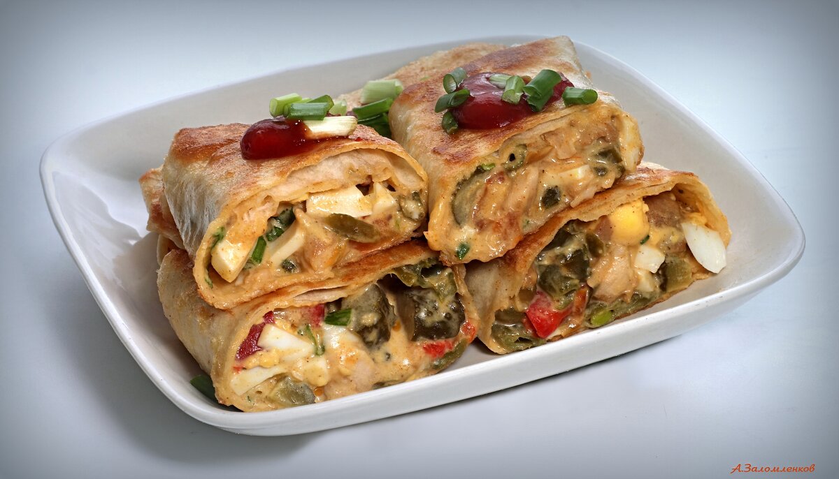 А любите ли вы домашнее бурито из армянского лаваша? :-) - Андрей Заломленков