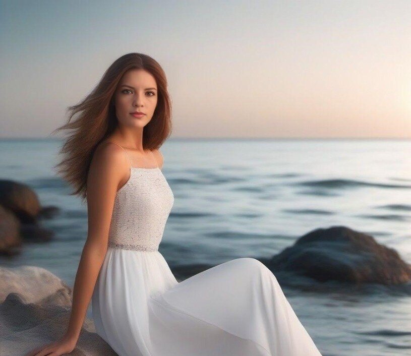 На берегу моря - Светлана Лапка