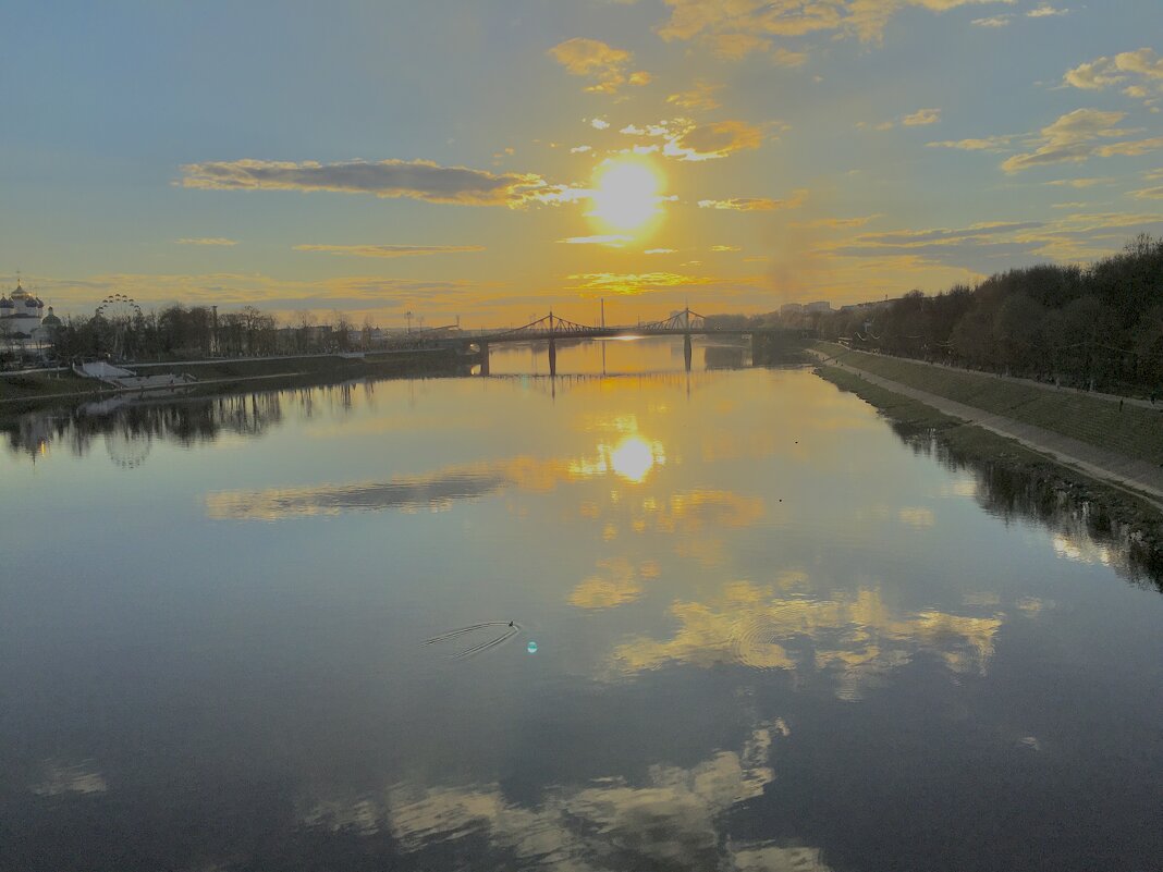 Закат над Волгой - Olga Oskolkova