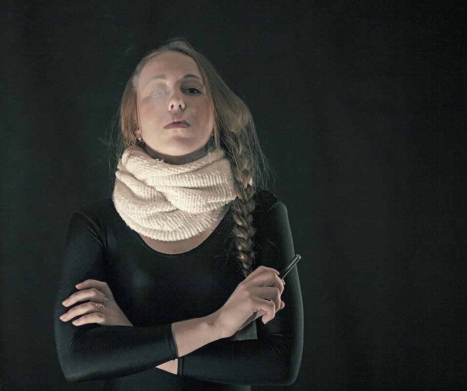 Портрет с дымком - Тимур Кострома ФотоНиКто Пакельщиков