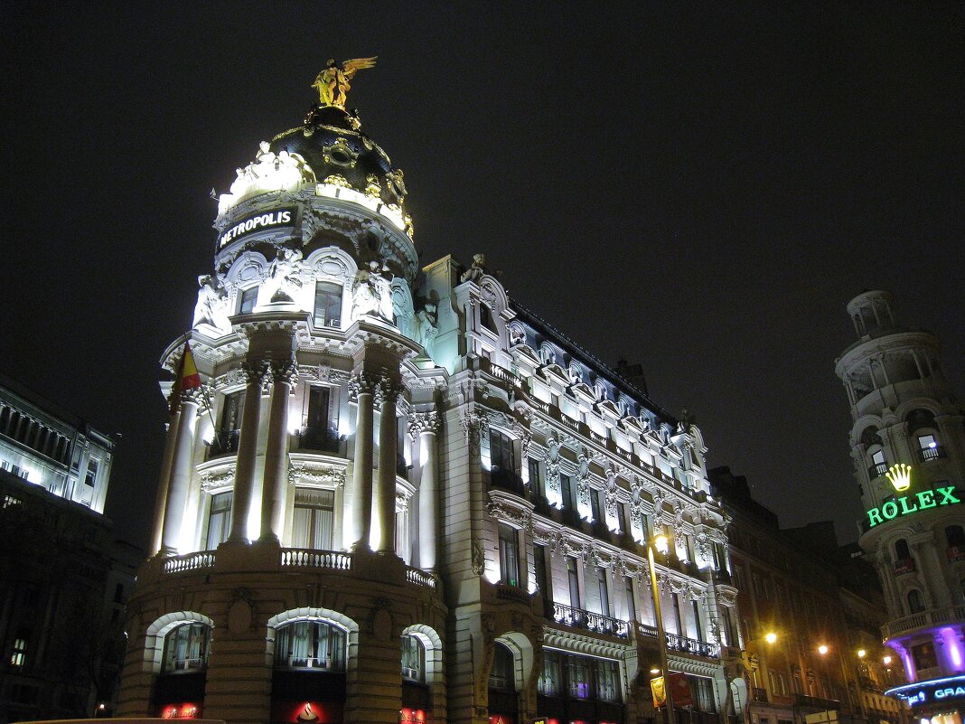 Кусочек вечернего Мадрида. - unix (Илья Утропов)